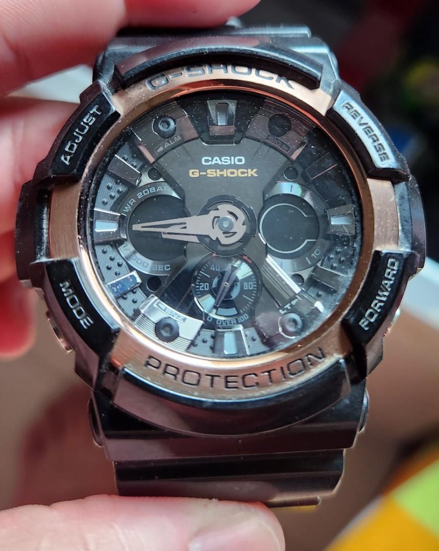 G shock Black Rose Gold Authentic