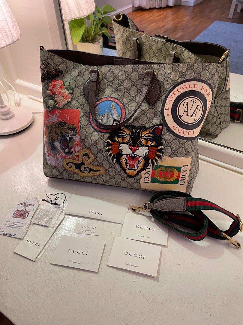 Gucci top courrier tote