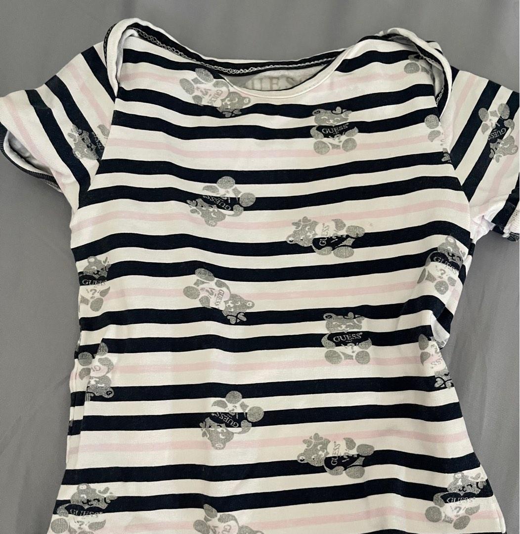 Guess short sleeve bodysuit best sale