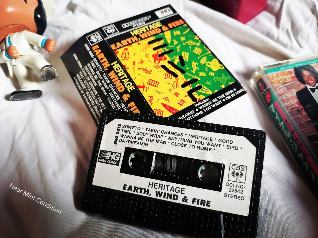 Heritage Earth Wind & Fire Cassette Tape Original Cassette Tapes For