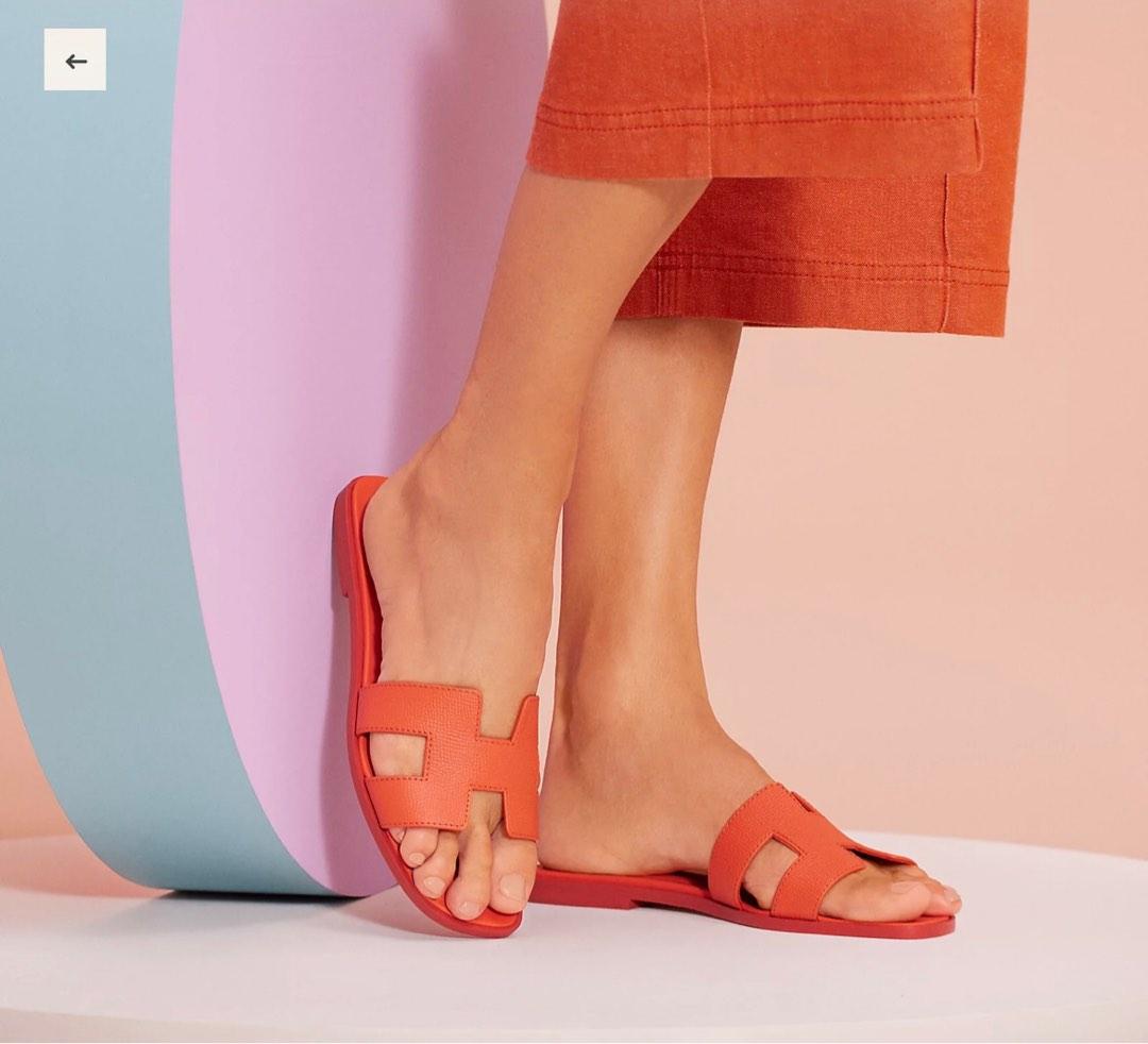 Hermes Oran Sandals, Women's Fashion, Footwear, Sandals on Carousell