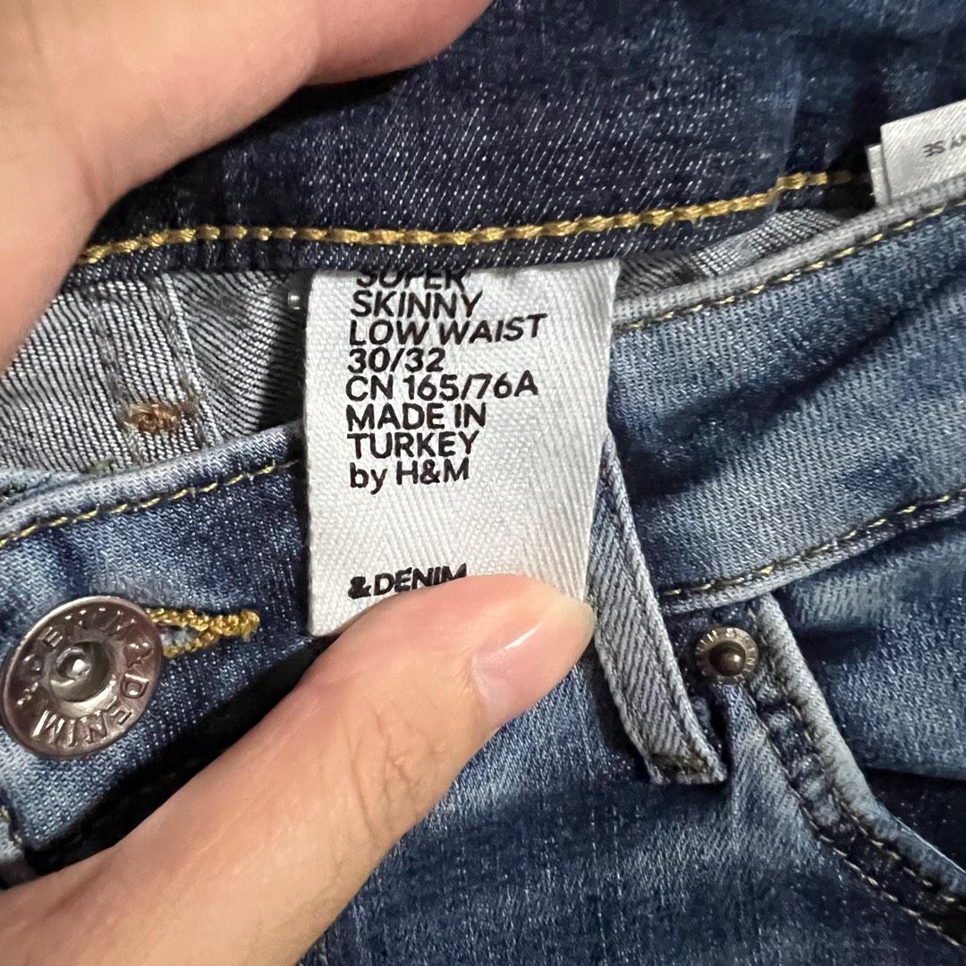 H and m hotsell ripped skinny jeans