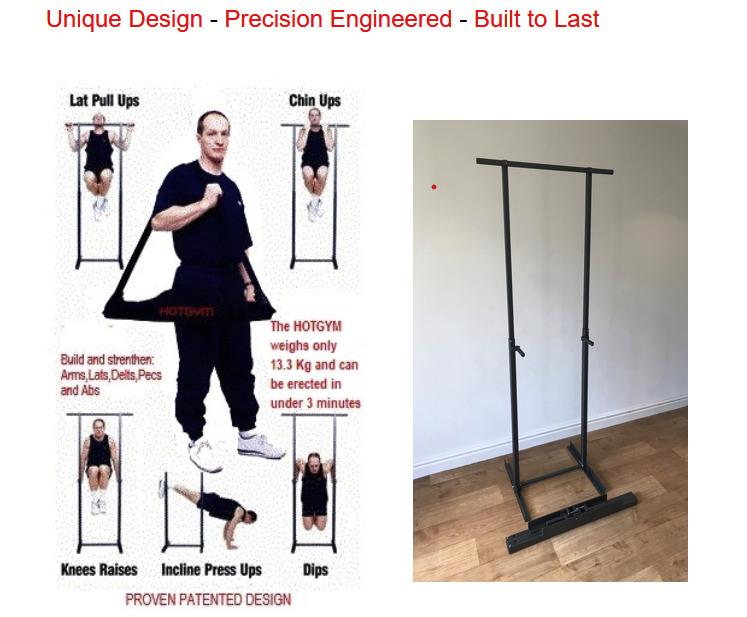 Ironman pull up hotsell bar