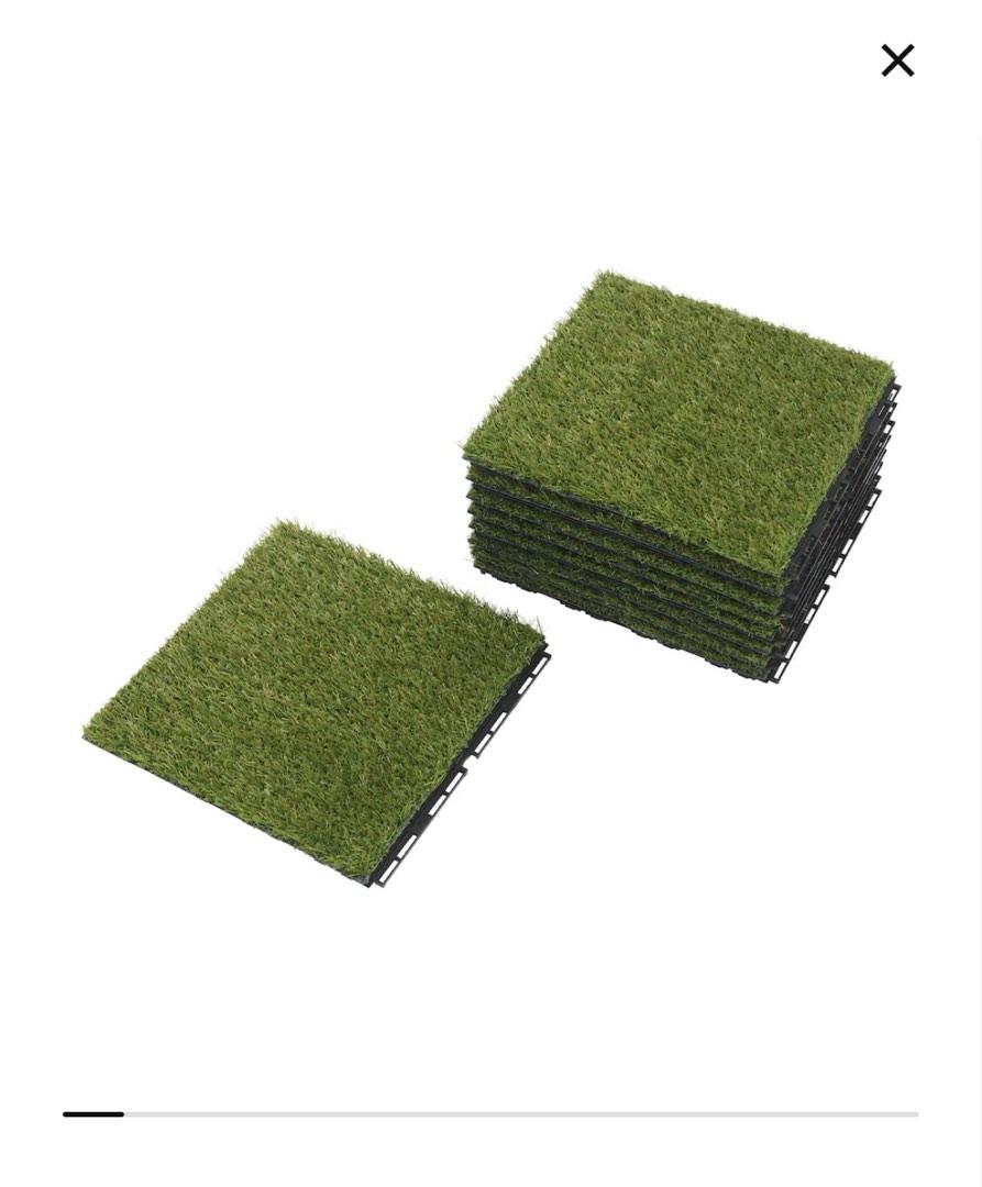 IKEA grass floor deck, Furniture & Home Living, Home Decor, Carpets