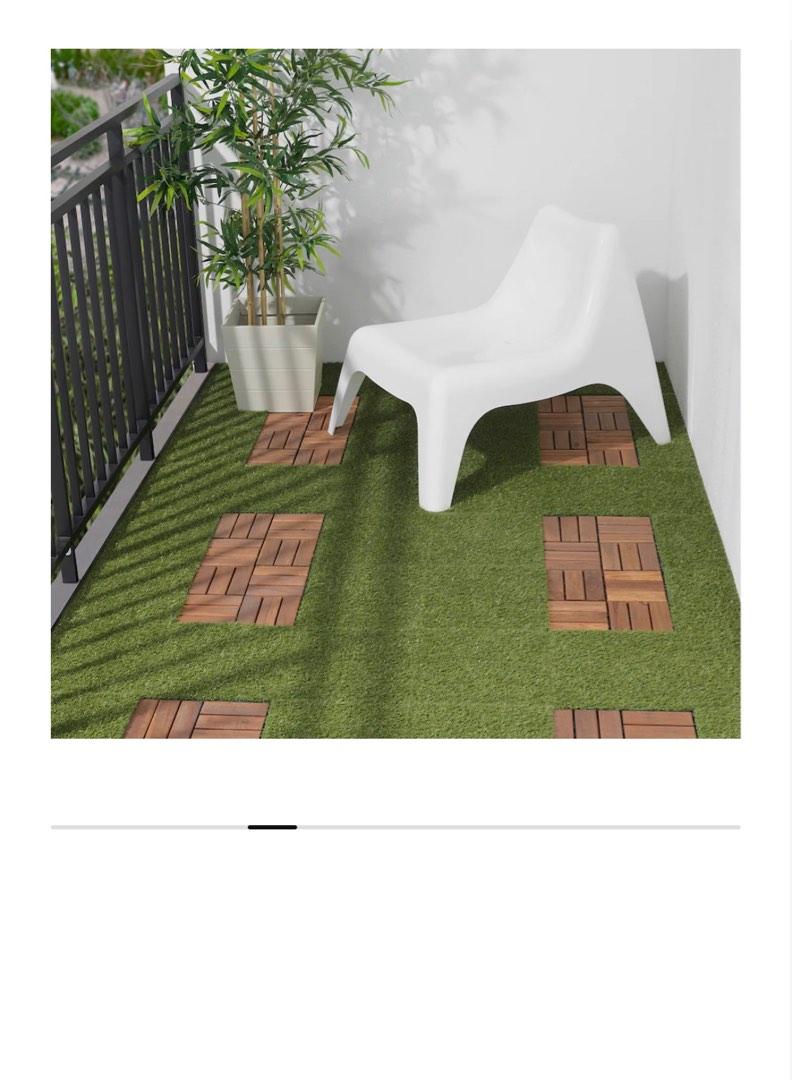IKEA grass floor deck, Furniture & Home Living, Home Decor, Carpets