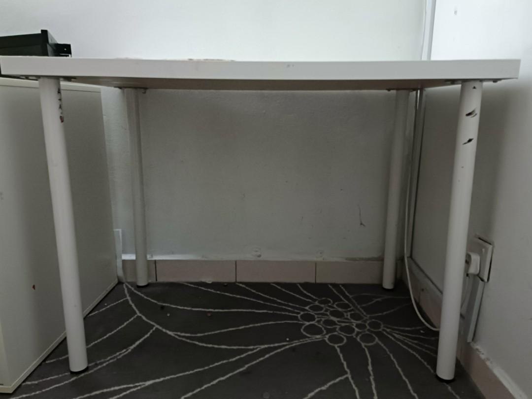 IKEA study table, Furniture & Home Living, Furniture, Tables & Sets on