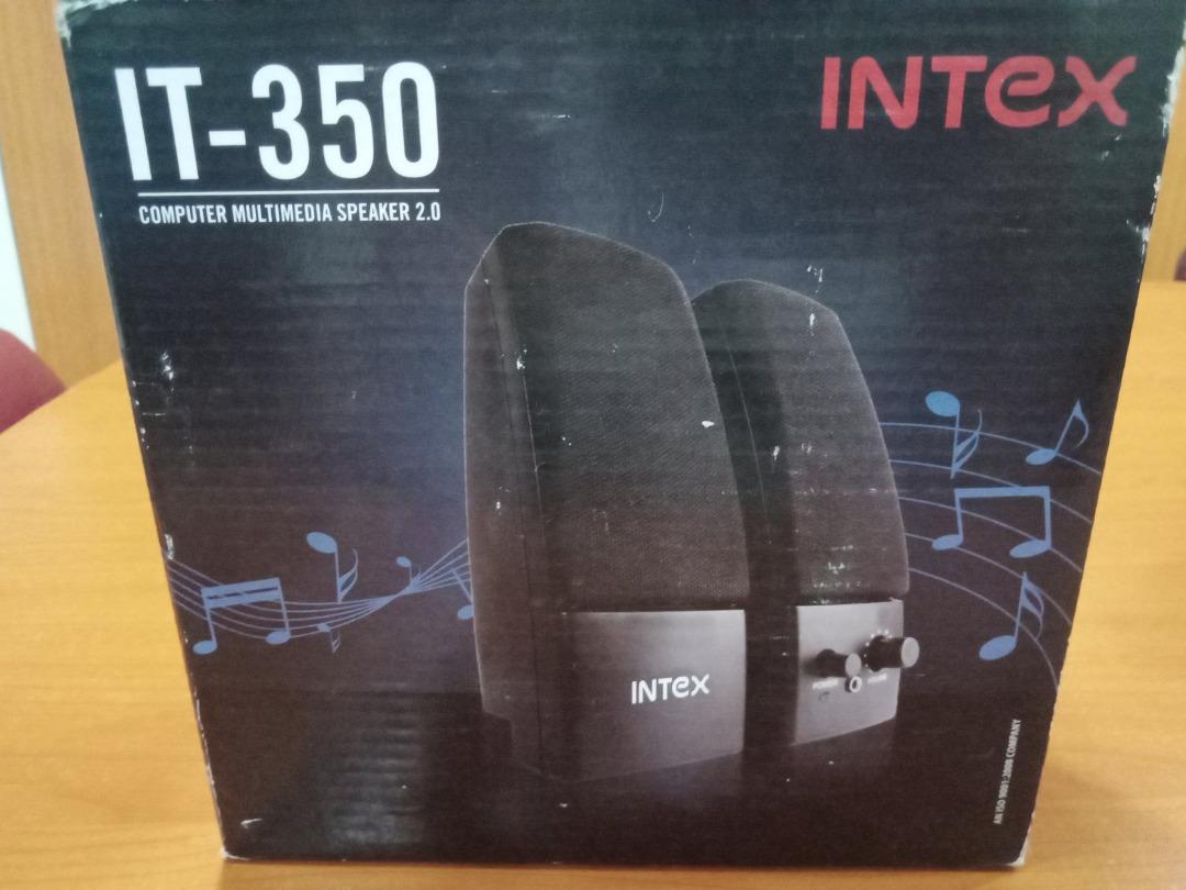 INTEX IT 350 COMPUTER MULTI MEDIA SPEAKER 2.0 Audio Soundbars