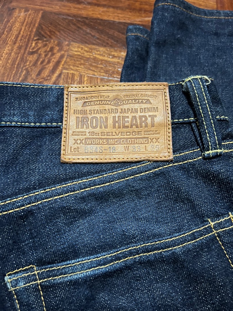 IRON HEART DENIM, Men's Fashion, Bottoms, Jeans on Carousell