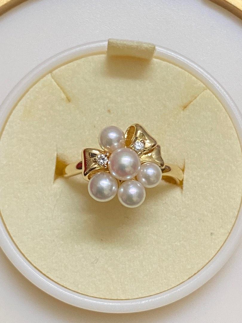 Japan famous jewelry brand TASAKI K18 18K 750 AKOYA sea pearl and