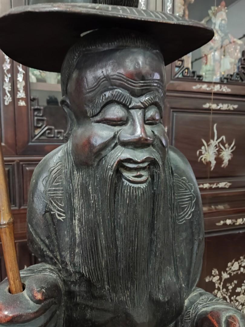 Jiang tai gong 姜太公Jiang zi ya Jiang ziya 姜子牙 old man fishing wood