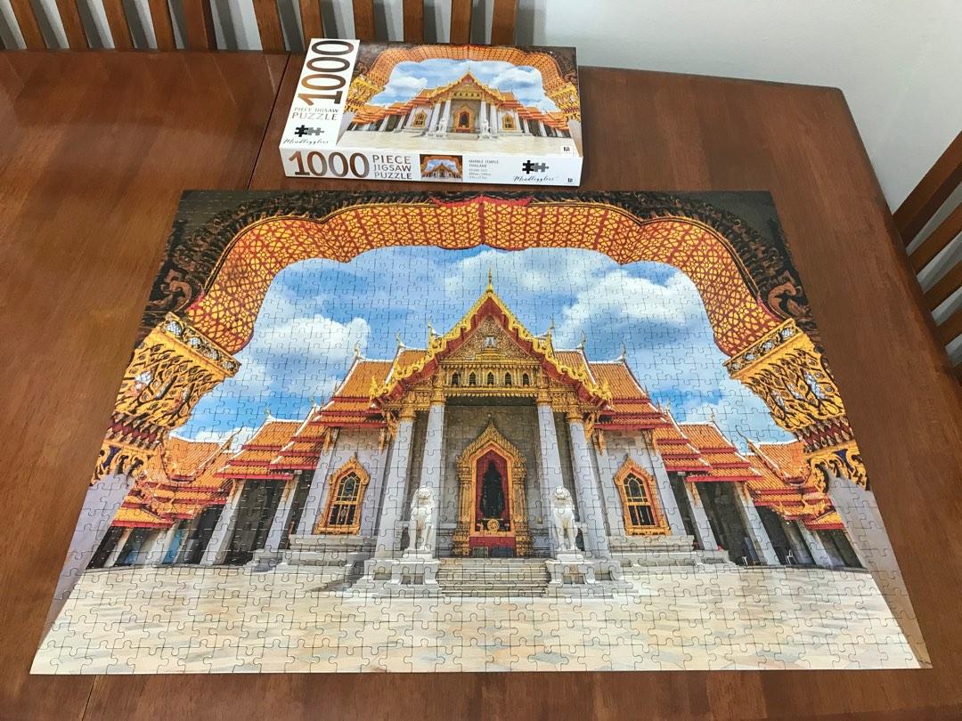 Jigsaw puzzle 1000 pieces, Hobbies & Toys, Toys & Games on Carousell