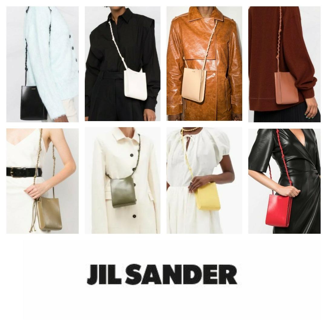 Jil sander sales tangle bag small