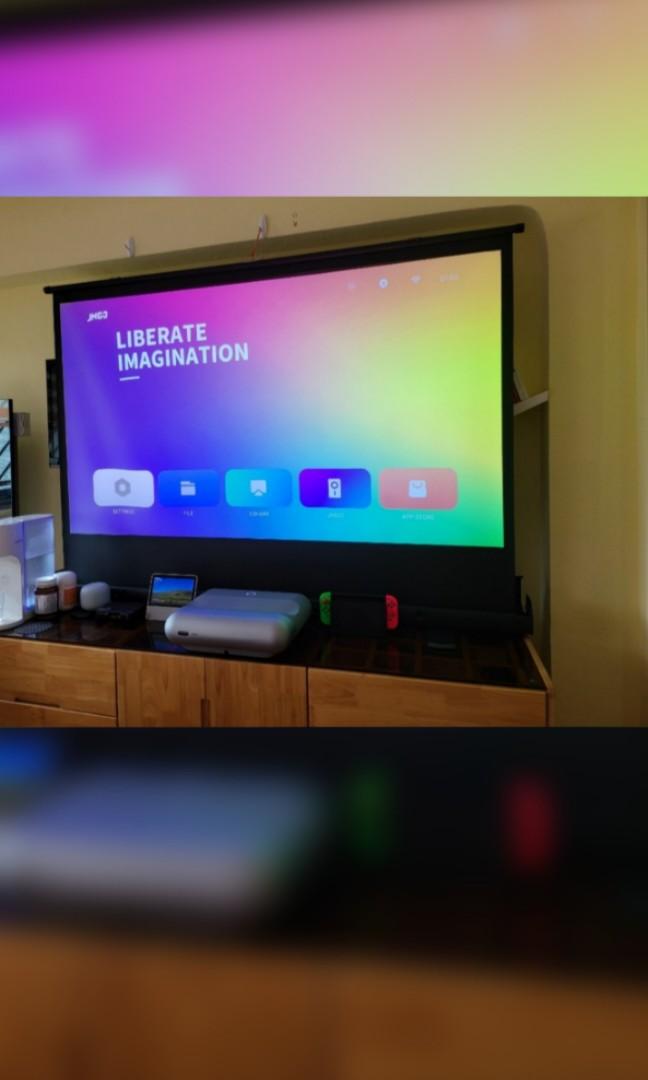 JMGO O1 PRO UST Projector, TV & Home Appliances, TV & Entertainment