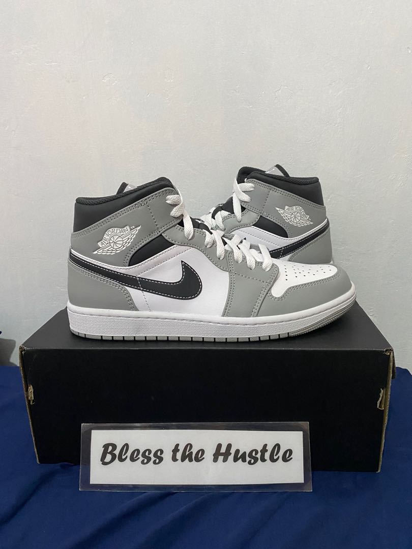 zalando jordan 1 mid light smoke grey