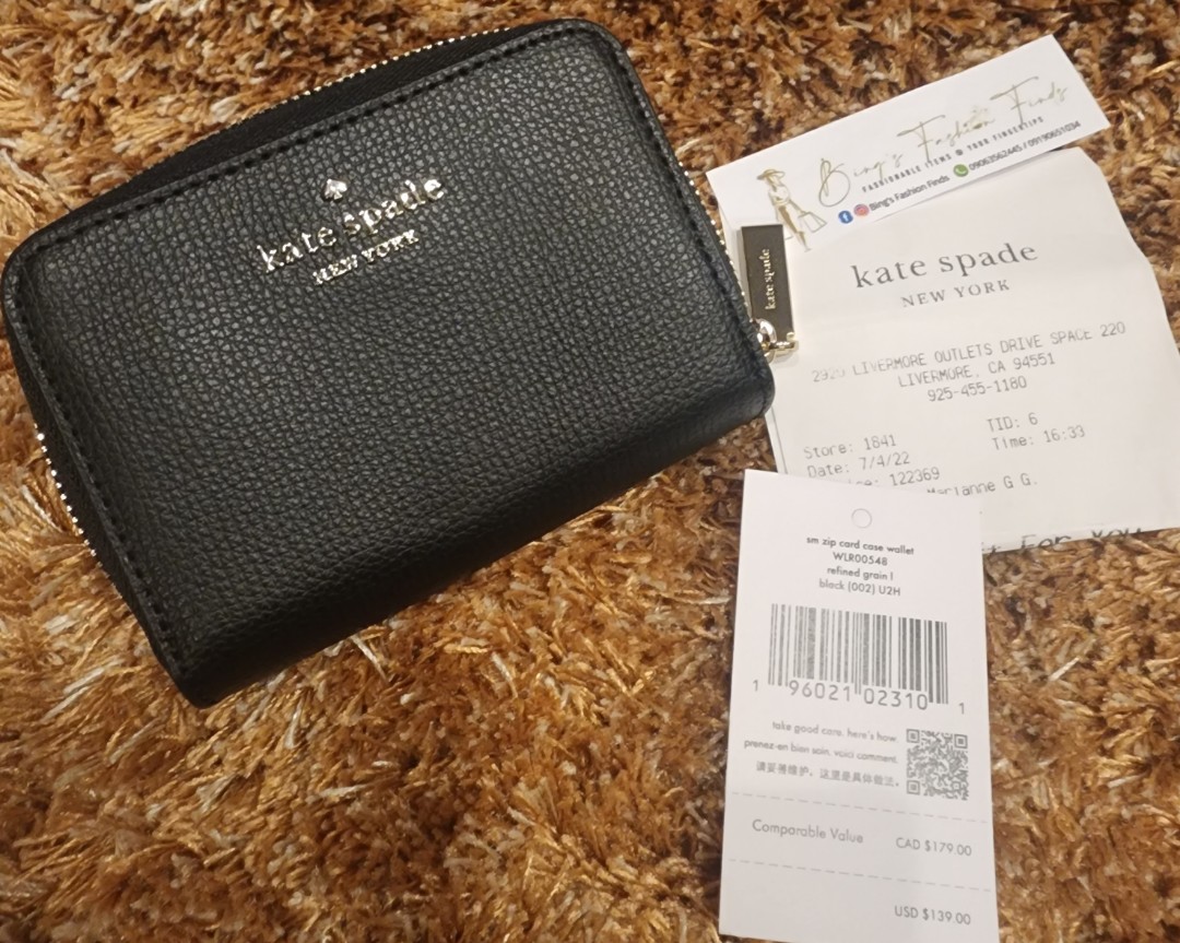 Kate Spade Darcy Small Zip Card Case