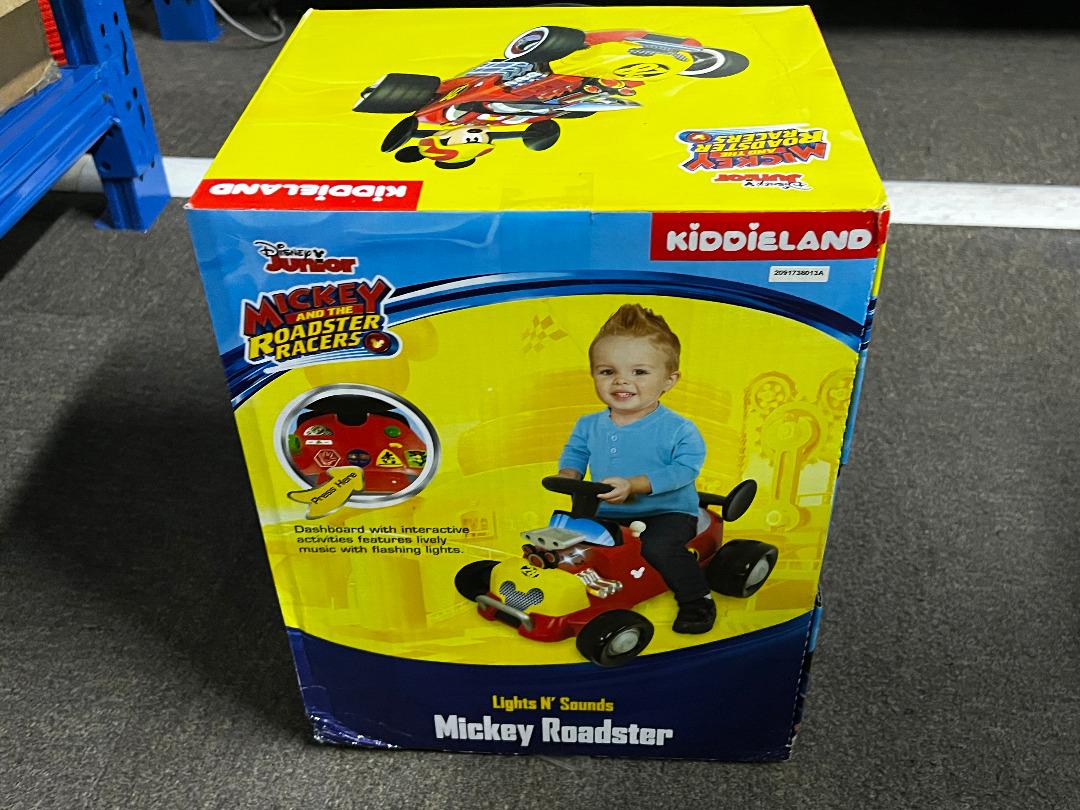 Kiddieland mickey and store the roadster racers