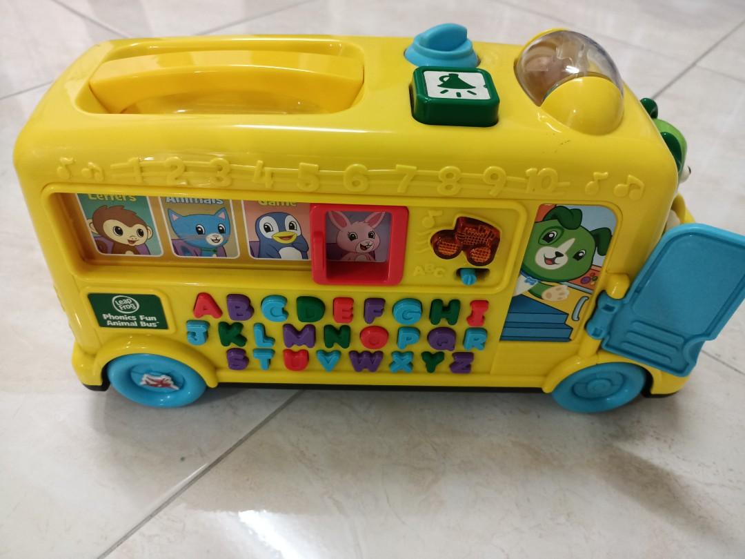 Leap Frog Phonics Fun Animal Bus, Hobbies & Toys, Toys & Games on Carousell