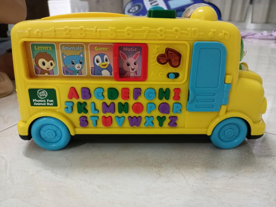 Leap Frog Phonics Fun Animal Bus, Hobbies & Toys, Toys & Games on Carousell