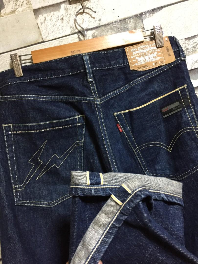 LEVI'S 207 DISCO FRAGMENT SELVEDGE PANTS, Men's Fashion, Bottoms, Jeans on  Carousell