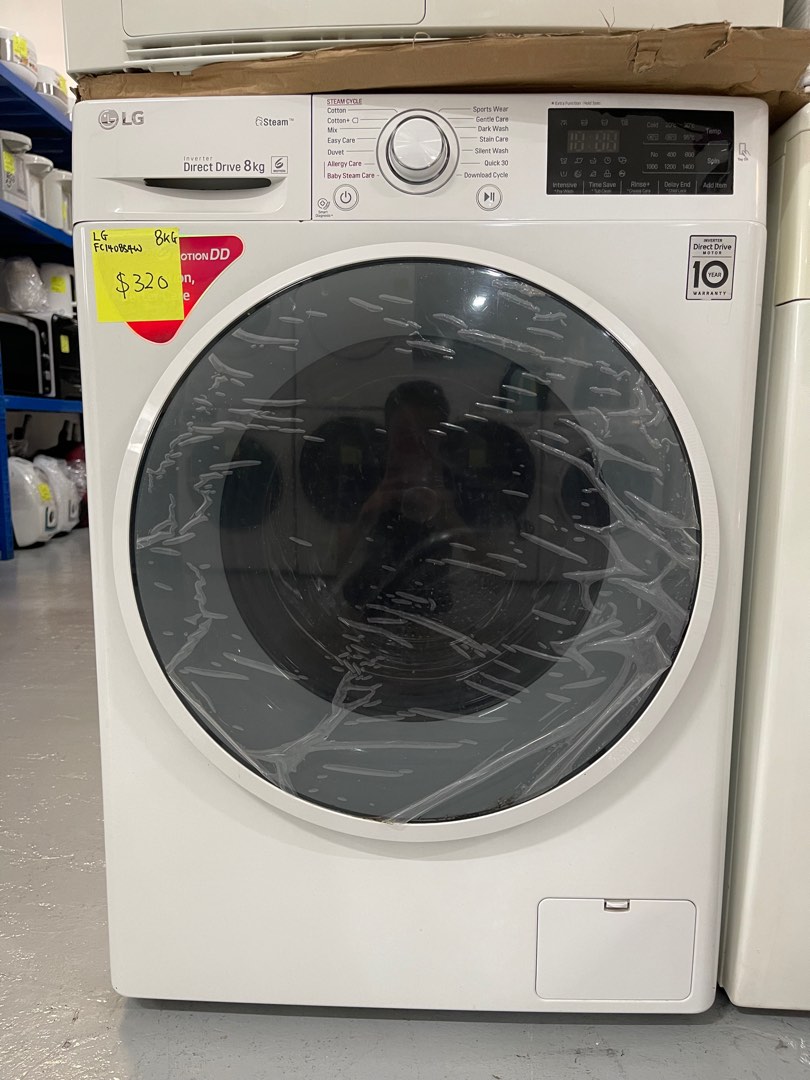 LG FC1408S4W 8KG FRONT LOAD WASHER Condition 9/10 320 Delivery add 50