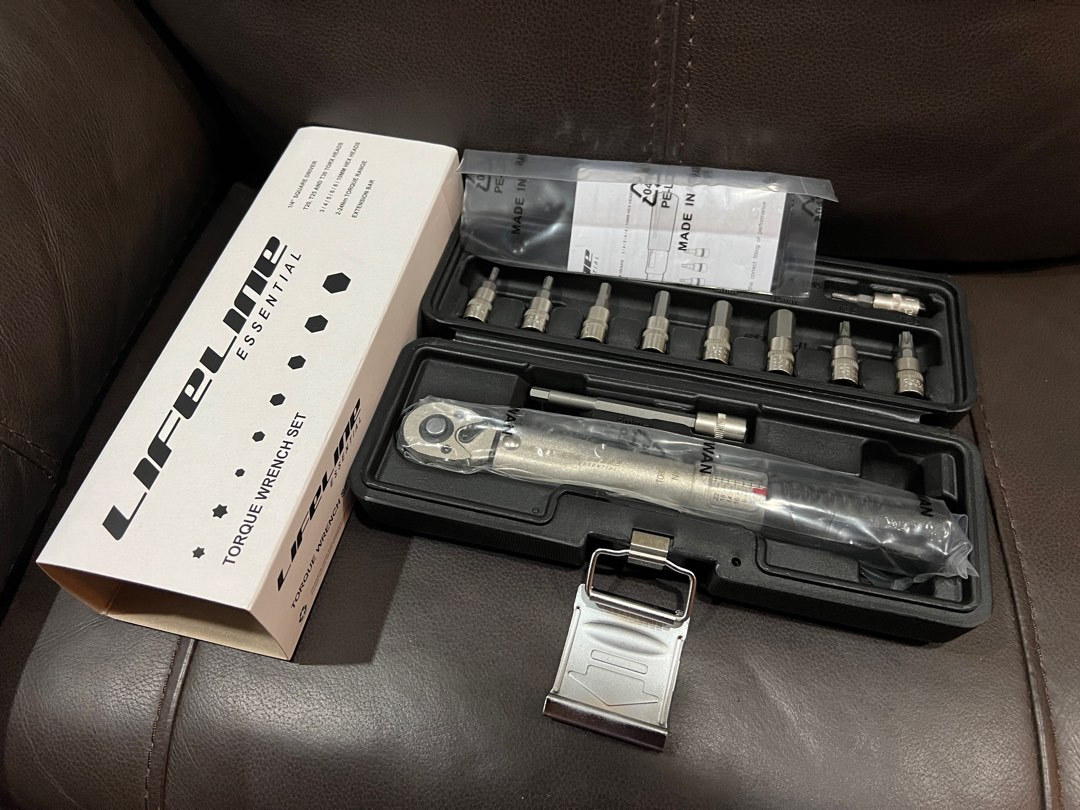 LifeLine Essential Torque Wrench 224 Nm, Sports Equipment, Bicycles & Parts, Parts LifeLine Essential Torque Wrench 224 Nm, Sports Equipment, Bicycles & Parts, Parts