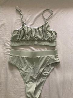 Light green two piece