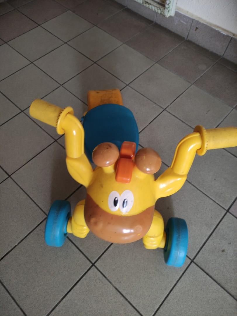 Little tikes Ride along cycle giraffe, Babies & Kids, Infant Playtime