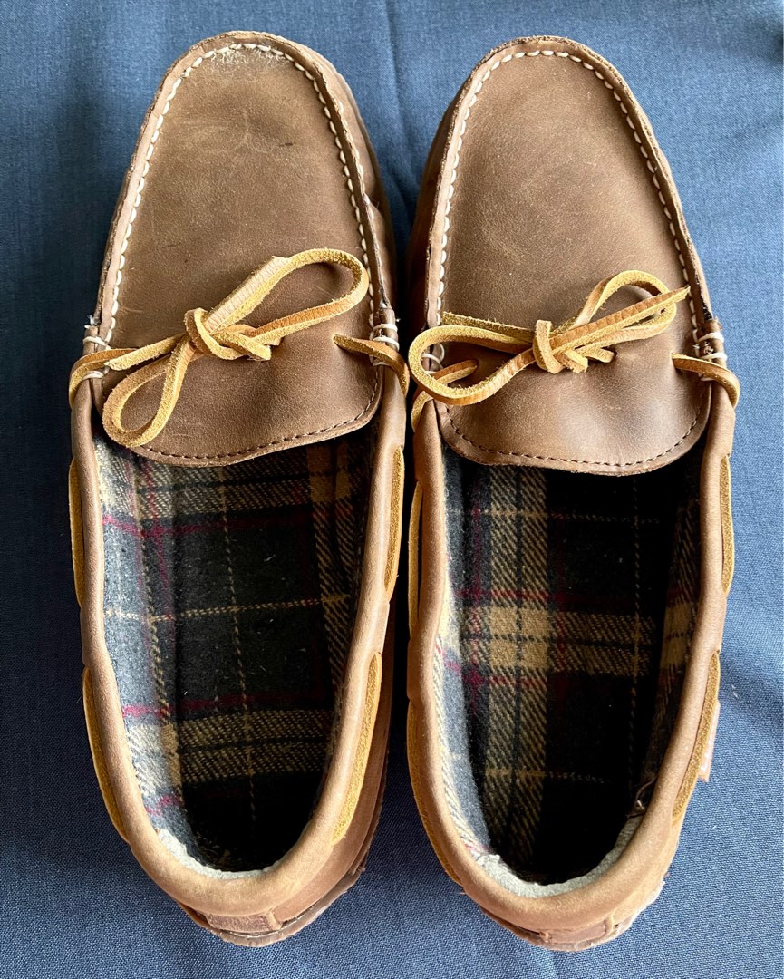 L.L.Bean Leather Shoes, Men's Fashion, Footwear, Slippers & Slides on