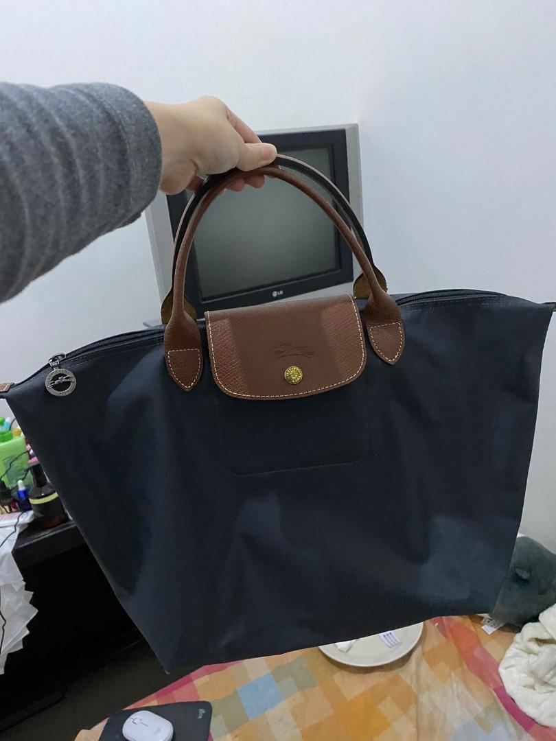 Longchamp short handle hot sale