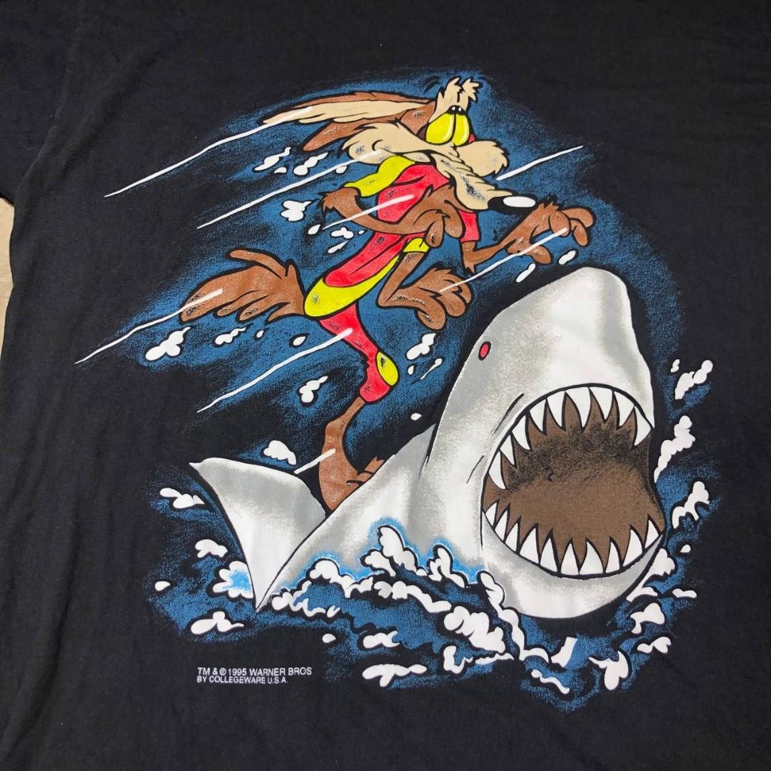 Looney Tunes Wile E. Coyote Tee, Men's Fashion, Tops & Sets, Tshirts