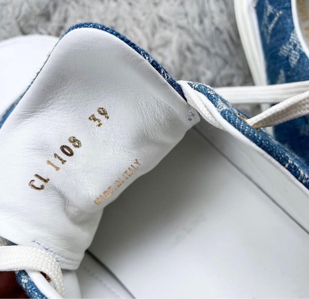 Louis Vuitton Stellar Denim Sneaker 37 – STYLISHTOP