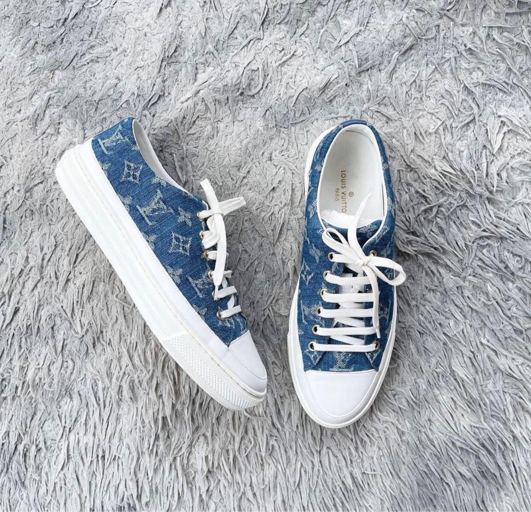 Louis Vuitton Stellar Denim Sneaker 37 – STYLISHTOP