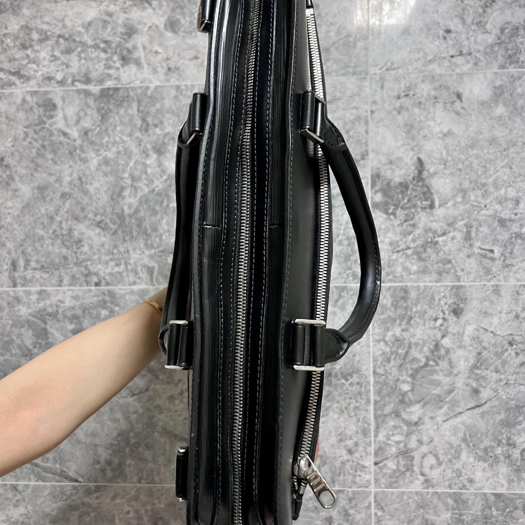 Bolsa Louis Vuitton Epi Bassano MM Preta Original – Gringa