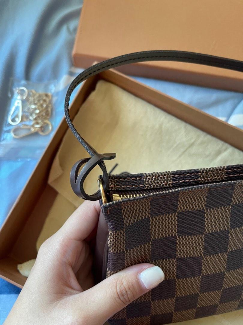 Lv Navona Pochette, Luxury, Bags & Wallets on Carousell