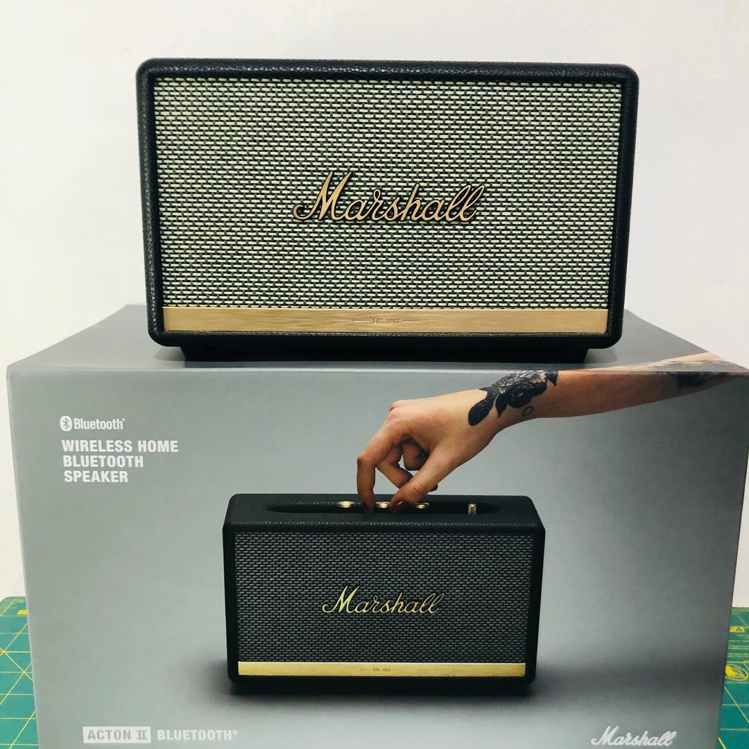 Marshall Action II Bluetooth Speaker, Audio, Soundbars, Speakers ...