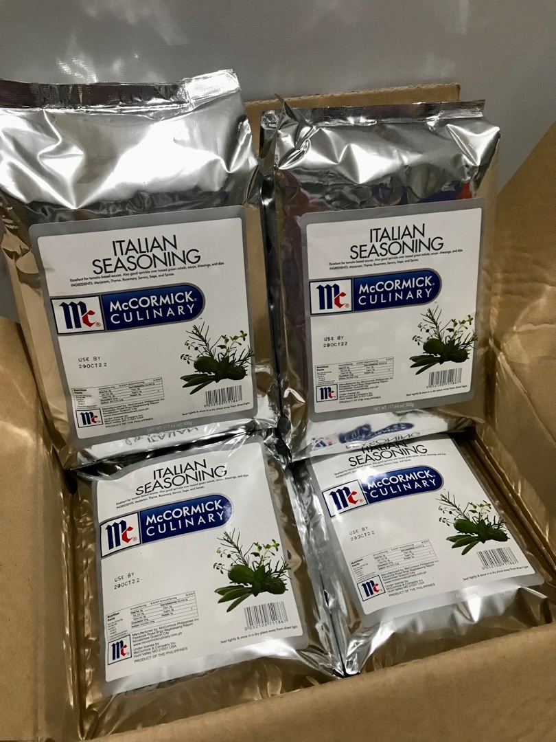 McCormick Italian Seasoning 500g, Food & Drinks, Spice & Seasoning on