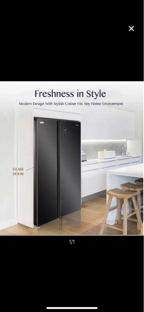 Midea side by side Fridge, TV & Home Appliances, Kitchen Appliances ...