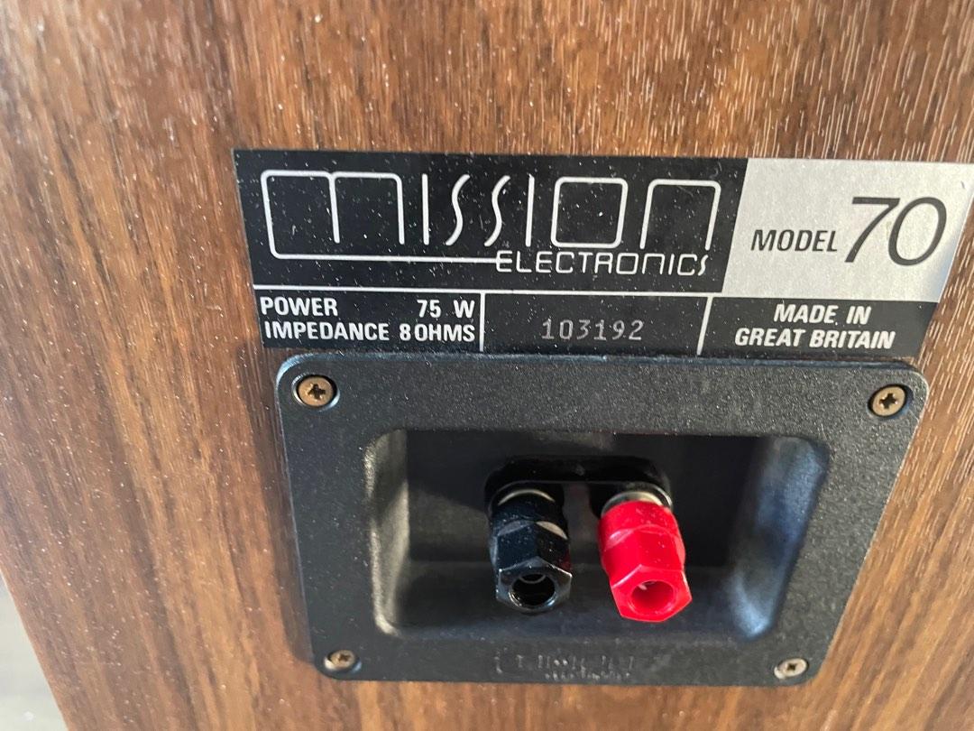 Mission model 70, Audio, Soundbars, Speakers & Amplifiers on Carousell