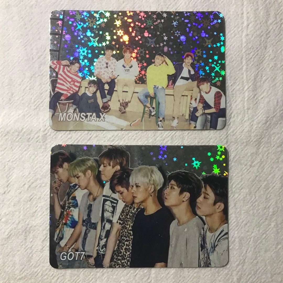 Monsta X Got7 Yescard Shownu 元虎wonho 民赫minhyuk 基賢kihyun 亨元hyungwon 周憲jooheon I M Mark 段宜恩 Jay B 林在範 Jackson 王嘉爾