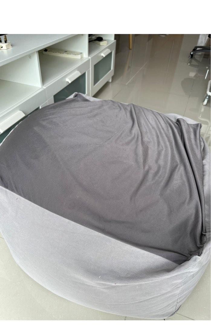 Muji Bean Bag, Furniture & Home Living, Furniture, Sofas on Carousell