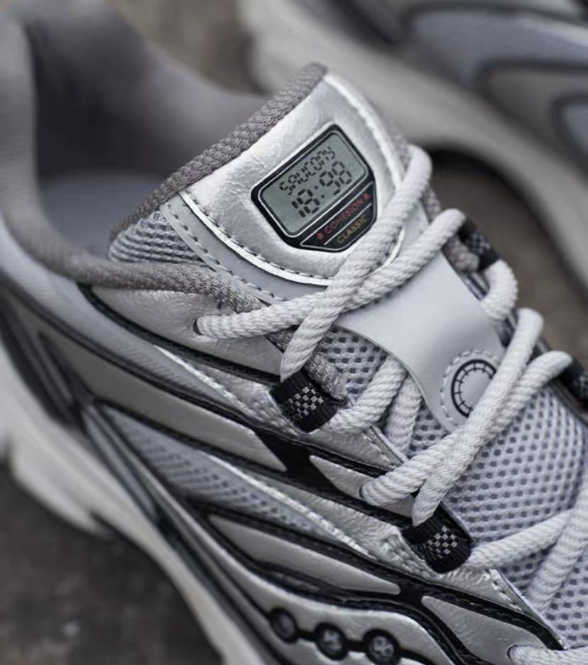 Saucony cohesion top 9 mens silver