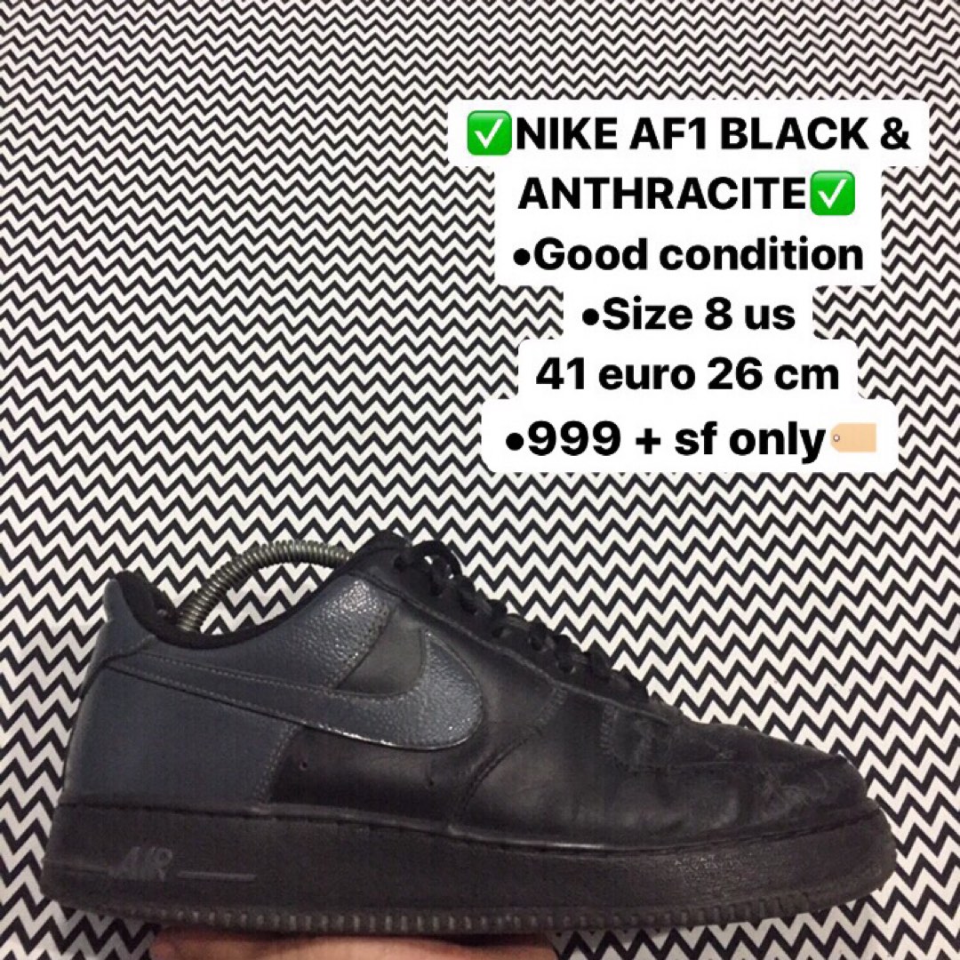 nike anthracite af1