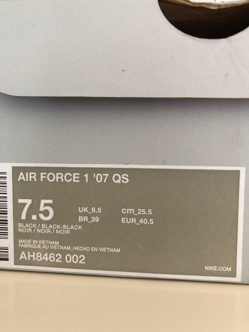 interchangeable air force 1