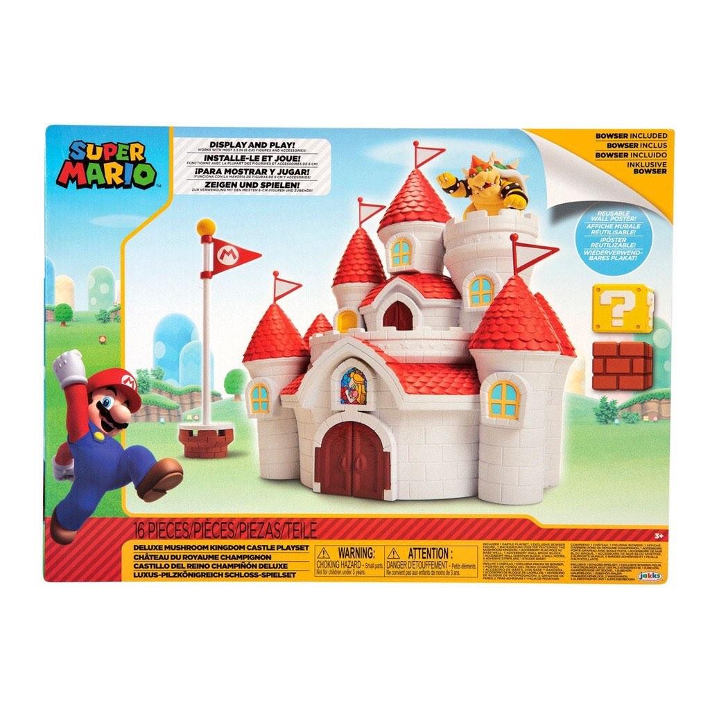 Nintendo Super Mario Mushroom Kingdom Castle Playset