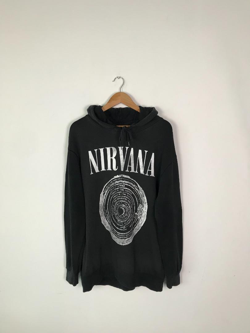 Nirvana Hoodie Album Vestibule Men s Fashion Coats Jackets and