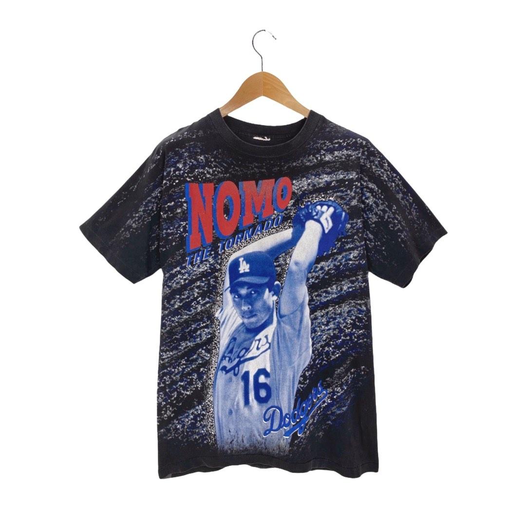 Vintage 90s Hideo Nomo MLB LA Dodgers Shirt, Men's Fashion, Tops & Sets,  Tshirts & Polo Shirts on Carousell