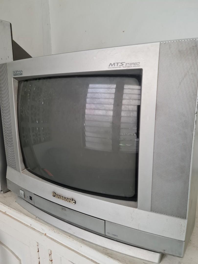Old TV Still Working TV Home Appliances TV Entertainment TV On vintage-tv-containing-tv-television-and-isolated-technology-stock