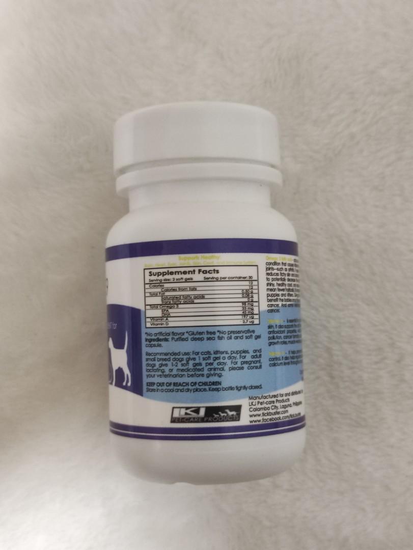OMEGA 3K9 soft gel for dogs and cats, Pet Supplies, Health & Grooming