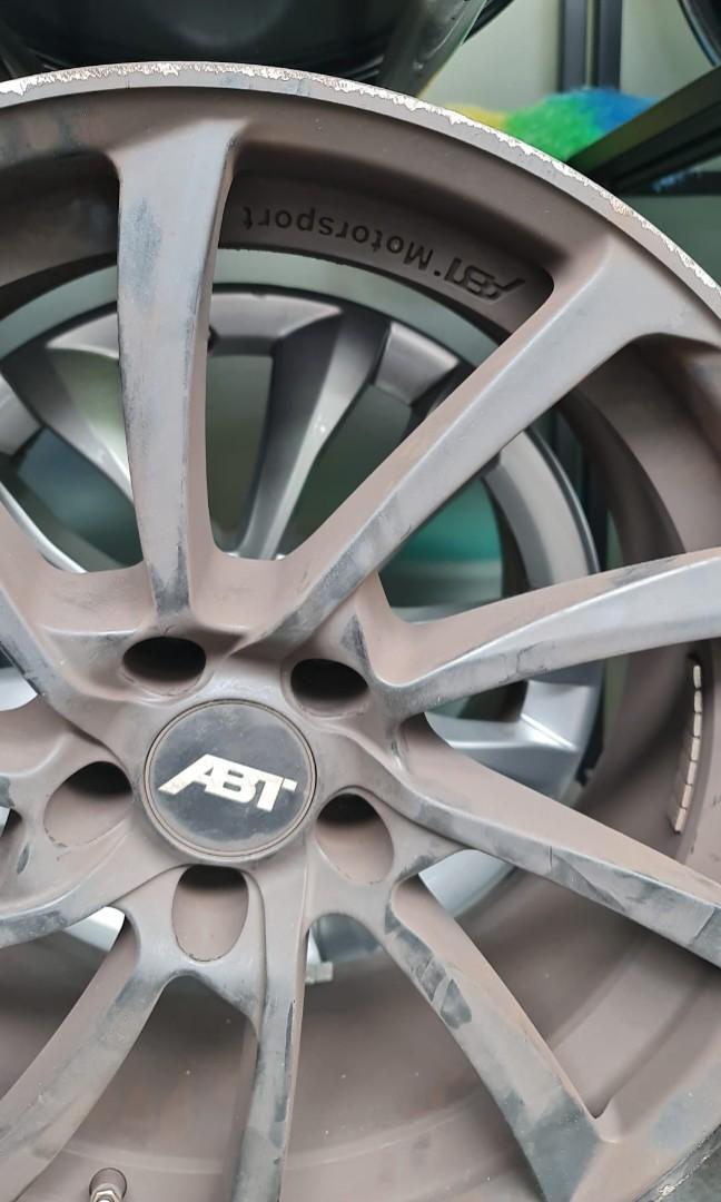 Audi A4 A5 B8 B8.5 Original ABT Motorsports Flow form rims 19" x 4, Car ...