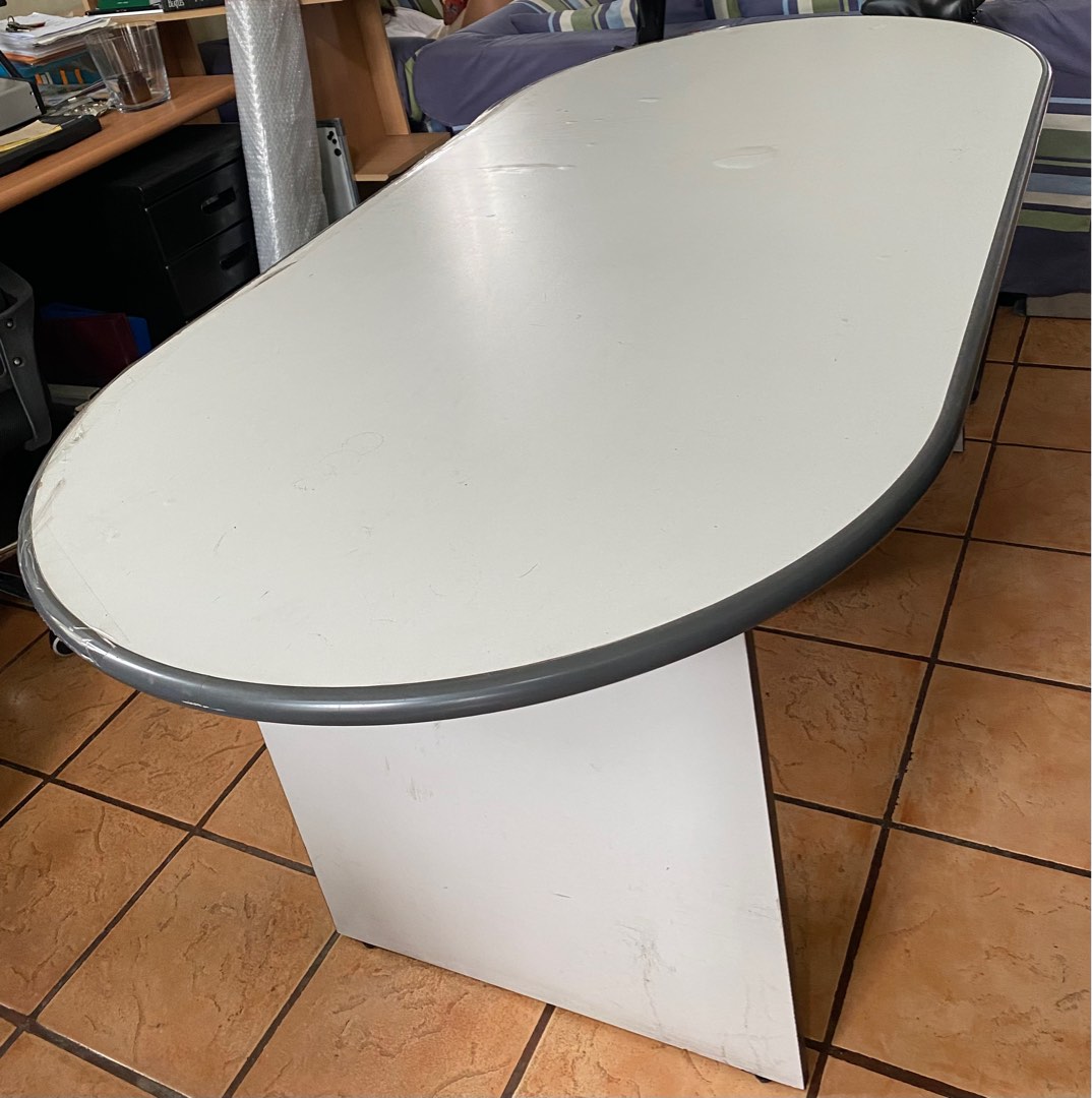Oval office table, Furniture & Home Living, Office Furniture & Fixtures